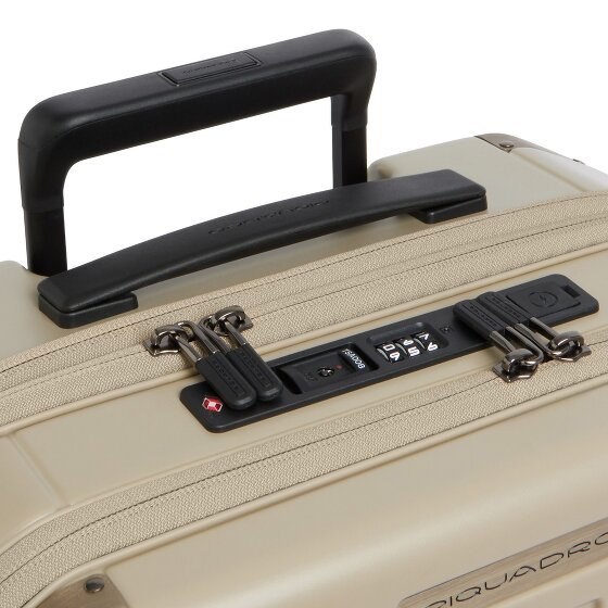 Piquadro PQ-Light 4 wielen Cabinewagen S 56 cm Laptopvak met uitbreidingsplooi