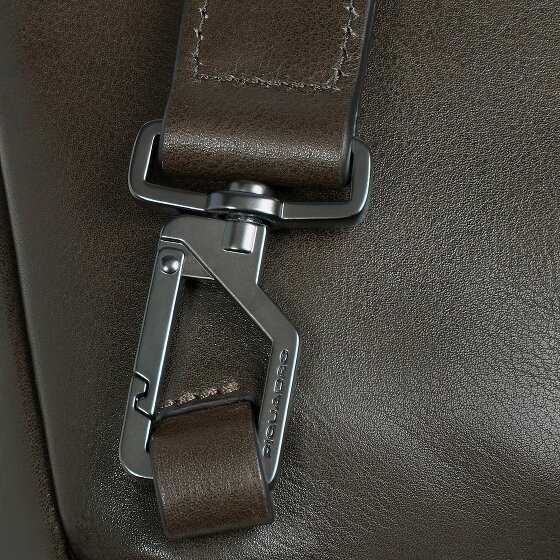 Piquadro Philip Schoudertas Leer 20 cm