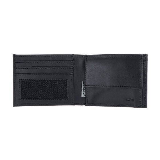 oxmox Leather Portemonnee RFID-bescherming Leder 11 cm