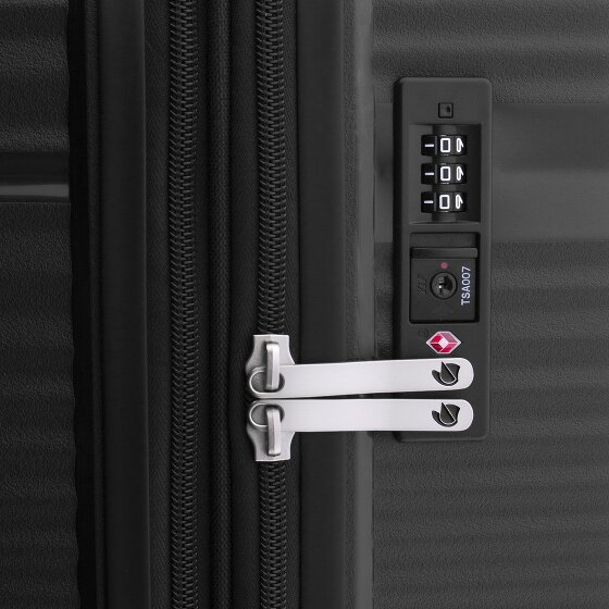 Gladiator 0800 4 wielen Trolley 76 cm met uitbreidingsplooi