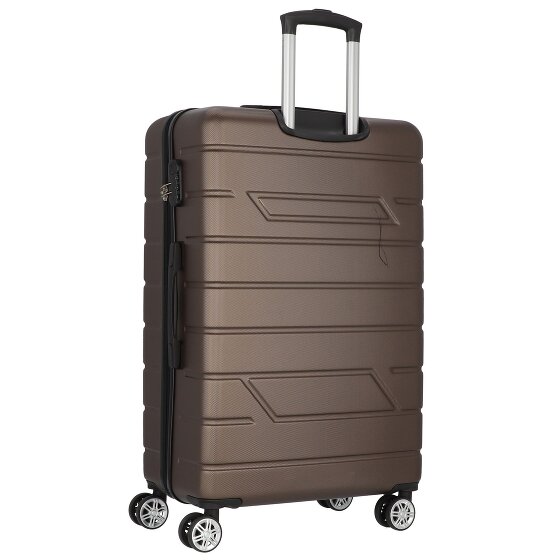 Nowi Bergamo 4 wielen Trolley 75 cm