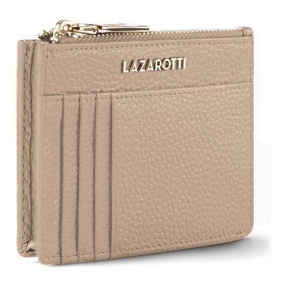 Lazarotti Bologna Leren sleutelhanger Kaarthouder leer 11,5 cm met air tag compartiment