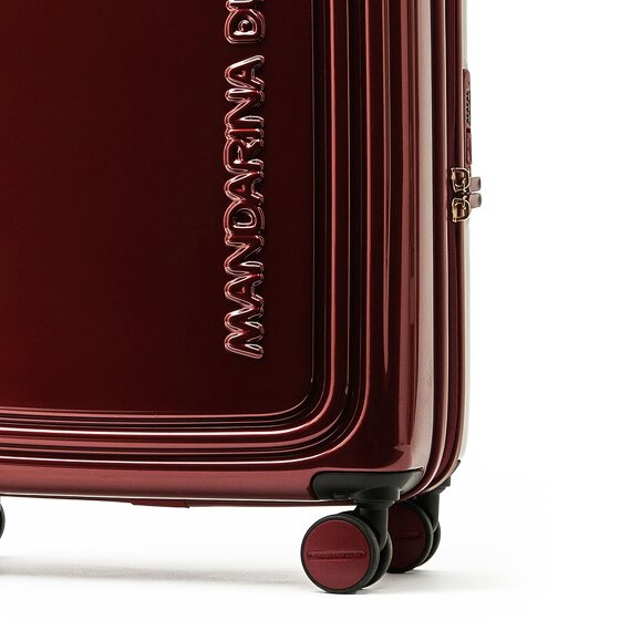 Mandarina Duck Logoduck + Metal 4 wielen Trolley S 55 cm met uitbreidingsplooi
