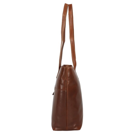 Greenburry Vintage Shopper Tas XXL Leer 47 cm Laptop compartiment Greenburry Vintage Shopper Tas XXL Leer 47 cm Laptop compartiment