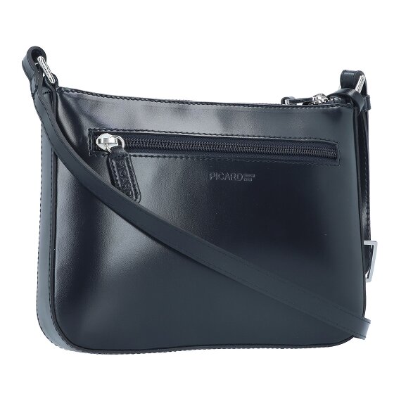 Picard Black Tie Black Tie Schoudertas Leer 21 cm