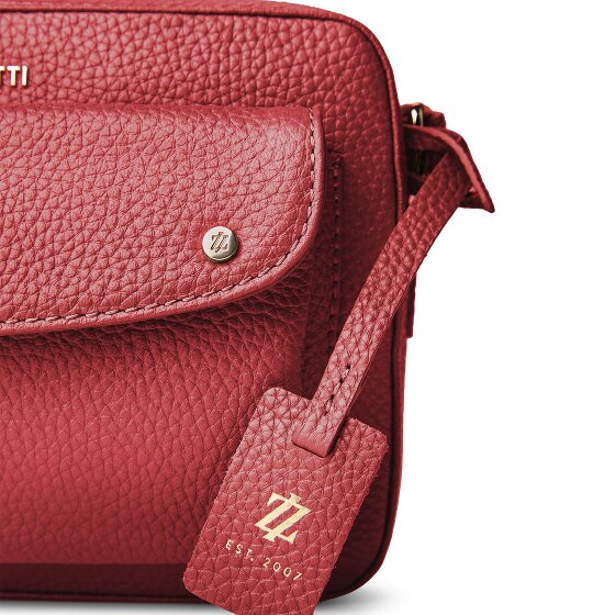 Lazarotti Bologna Leather Crossbody tas Leder 21 cm