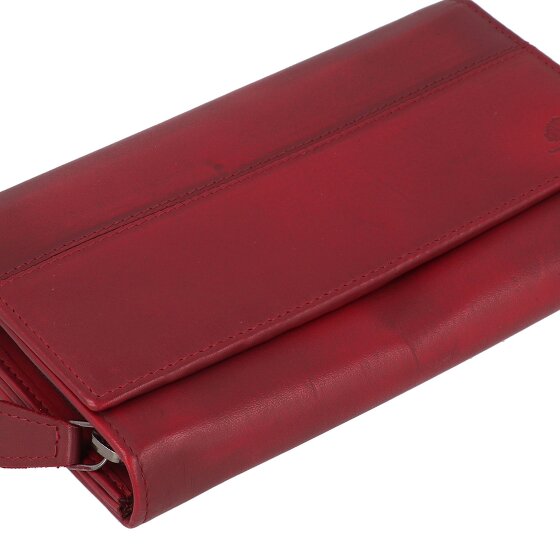 Greenburry Destressed Portemonnee RFID-bescherming Leer 18.5 cm