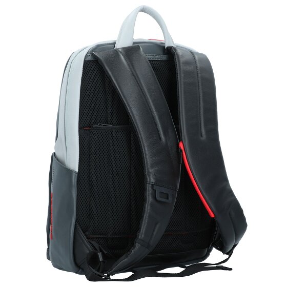Piquadro Urban Zakelijke rugzak RFID-bescherming Leder 39 cm Laptopvak