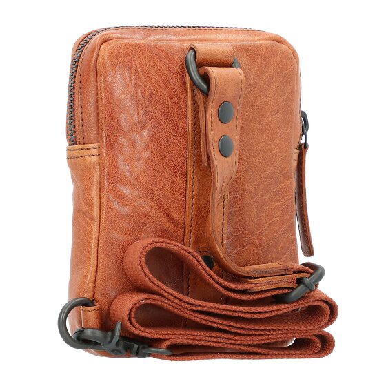 Spikes & Sparrow Bronco Schoudertas Leer 13 cm