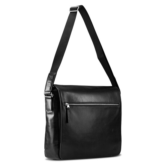 Jost Skagen Aktetas Messenger Leer 38 cm Laptop compartiment