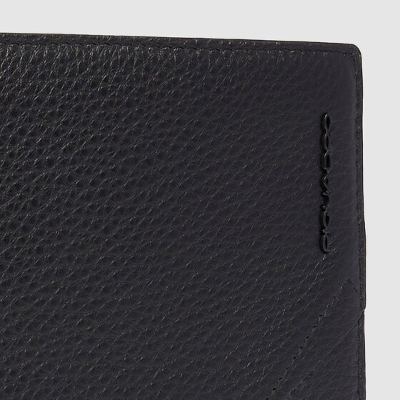 Piquadro Than Portemonnee RFID-bescherming Leer 12.5 cm