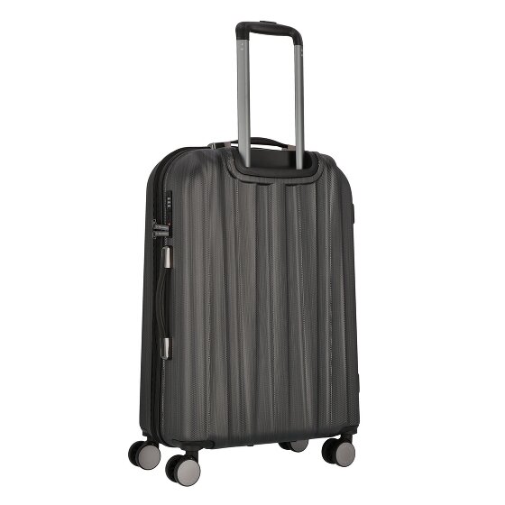Polestream Moonrock 4 wielen Trolley 69 cm met uitbreidingsplooi