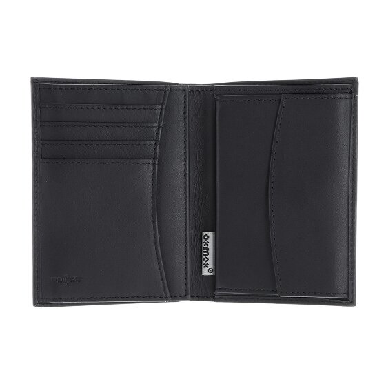 oxmox Leather Portemonnee RFID-bescherming Leder 13 cm