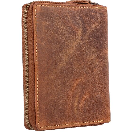 Greenburry Vintage Dierenriem Portemonnee Leer 10 cm