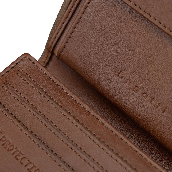 bugatti Due Portemonnee RFID-bescherming Leer 9 cm