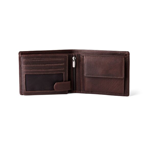 Jack Kinsky Porto 101 Portemonnee RFID-bescherming Leer 12.5 cm