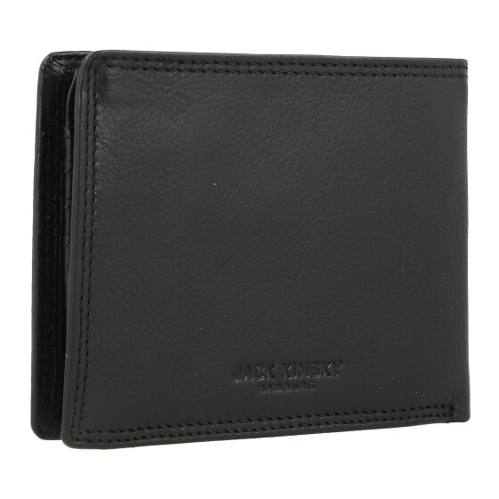 Jack Kinsky Portemonnee RFID-bescherming Leer 12 cm