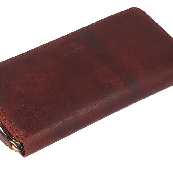Greenburry Rugged Portemonnee RFID-bescherming Leer 19 cm