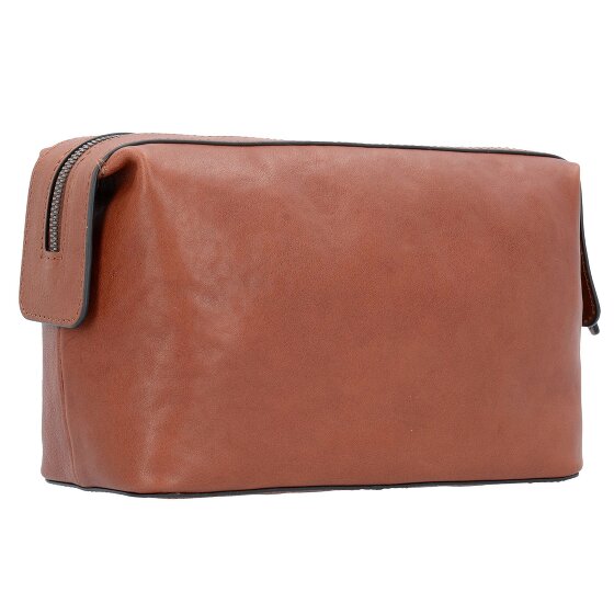 Piquadro Black Square Toilettas Leer 23 cm