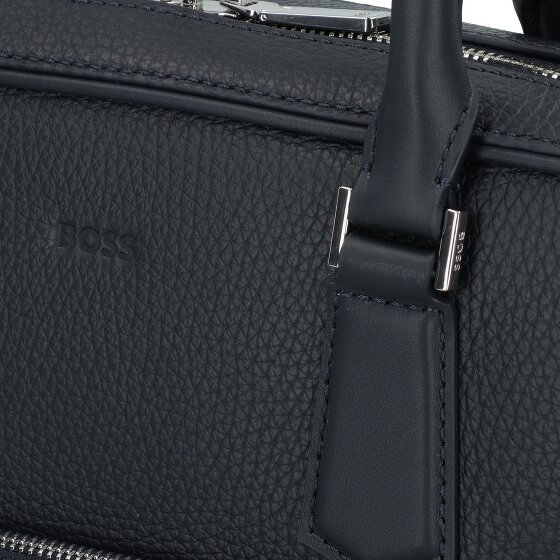 Boss New Crosstown Koffer Leer 38 cm Laptop compartiment