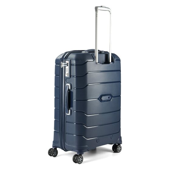 Samsonite Flux 4 wielen Trolley 68 cm met uitbreidingsplooi