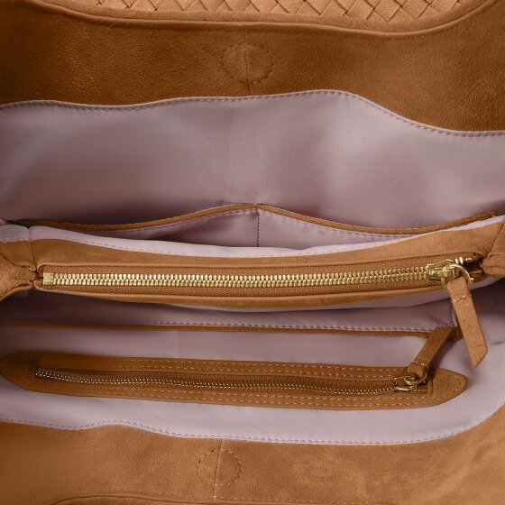 LES VISIONNAIRES PAZ Weave Schoudertas Leer 44 cm