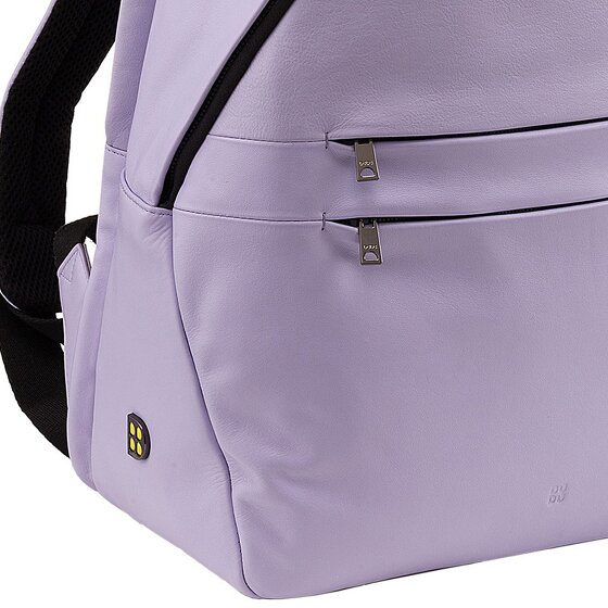 DuDu New York Dagrugzak Leer 41 cm Laptop compartiment