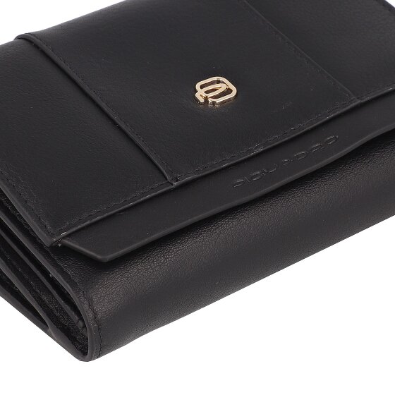 Piquadro Circle Portemonnee RFID-bescherming Leer 14 cm