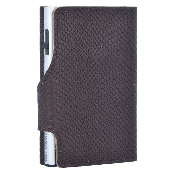 Tru Virtu Click & Slide Creditcardetui Portemonnee RFID Leer 6,5 cm