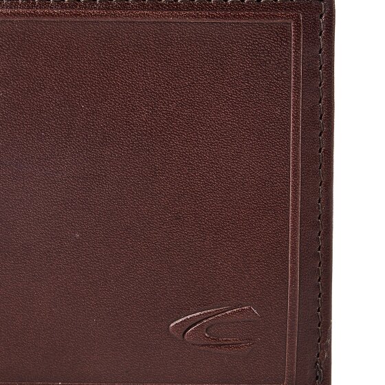 camel active Wood Portemonnee RFID-bescherming Leder 10.5 cm