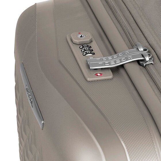 Gabol Queens 4 wielen Cabinewagen S 54 cm met uitbreidingsplooi