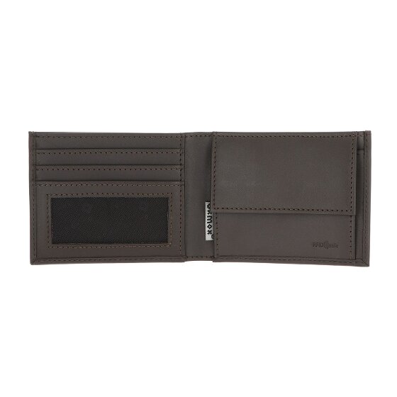 oxmox Leather Portemonnee RFID-bescherming Leder 11 cm