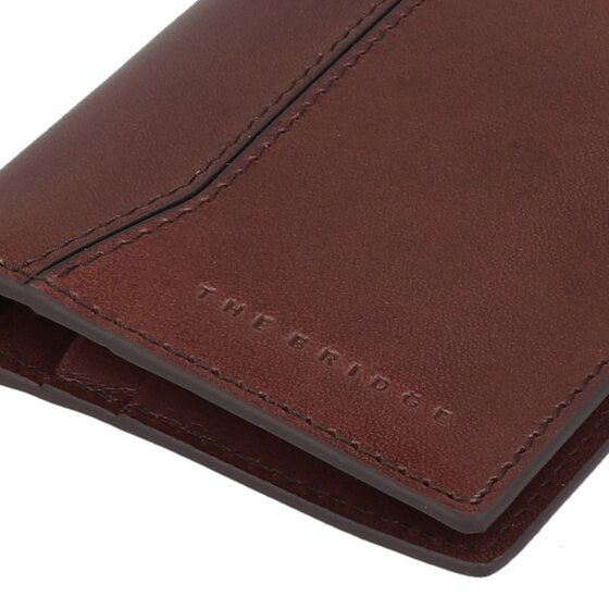 The Bridge Fillipo Portemonnee RFID-bescherming Leer 9 cm