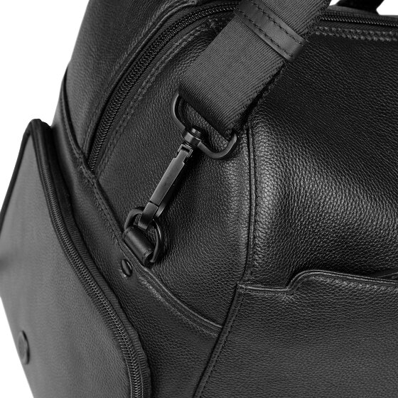 bugatti Black Weekender reistas Leder 50 cm