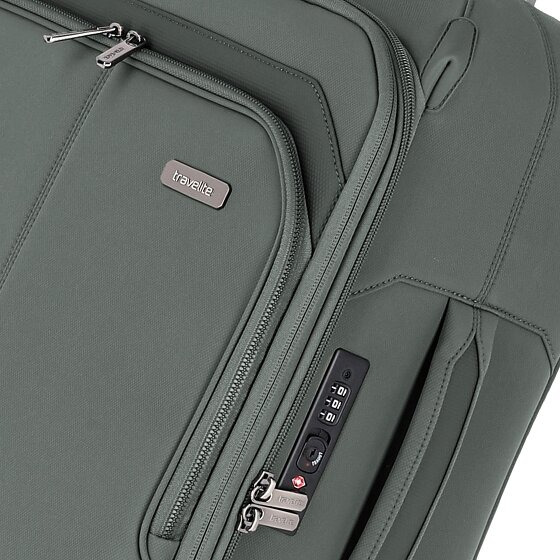 Travelite Priima 4 wielen Cabinewagen 55 cm met uitbreidingsplooi