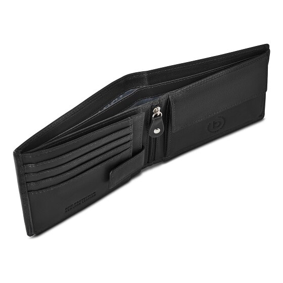 bugatti Valencia Portemonnee RFID-bescherming Leder 12 cm
