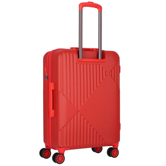 Check.In Liverpool 4 Roll Suitcase Set 3st.