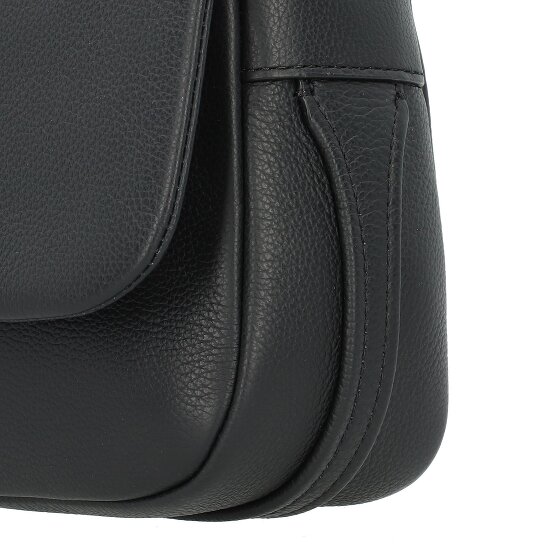 Lacoste City Court Schoudertas Leer 22 cm