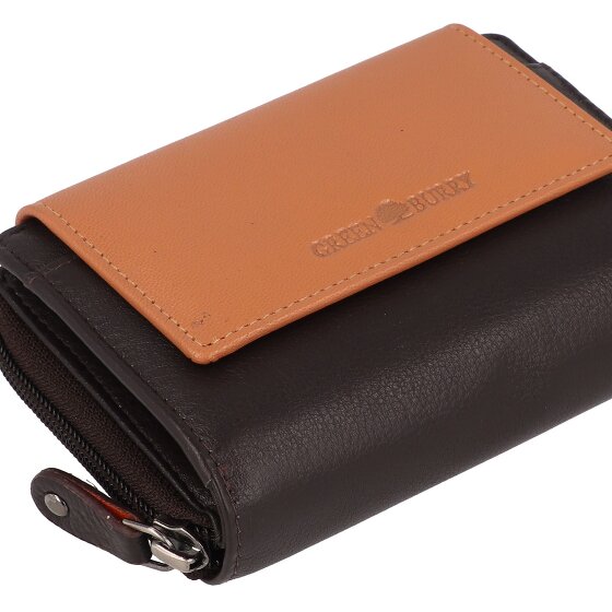Greenburry Nappa Portemonnee RFID-bescherming Leer 14 cm