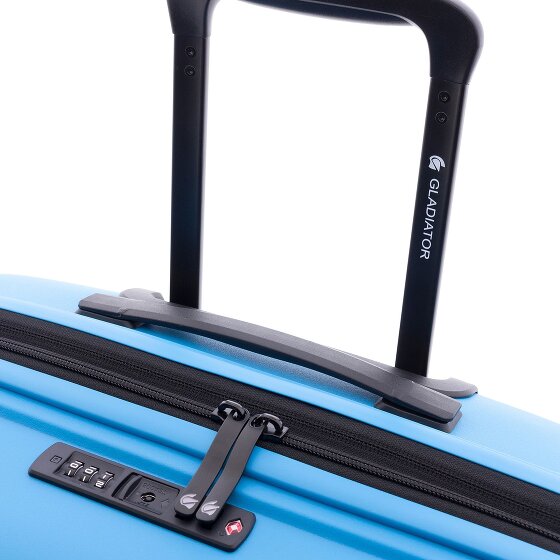 Gladiator 2800 4 wielen Trolley 67 cm met uitbreidingsplooi