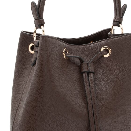 L.Credi Ebbenhouten buideltas 28 cm