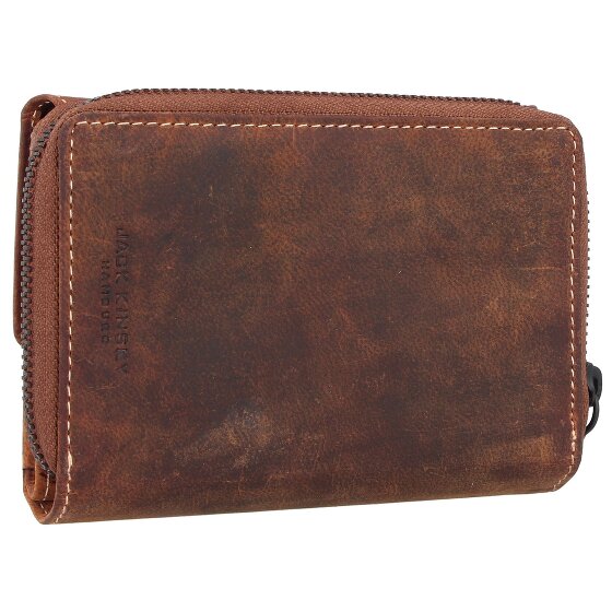 Jack Kinsky Baltimore 512 Portemonnee RFID Leer 14 cm