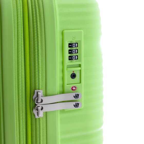 Gladiator 0800 4 wielen Trolley 55 cm met uitbreidingsplooi