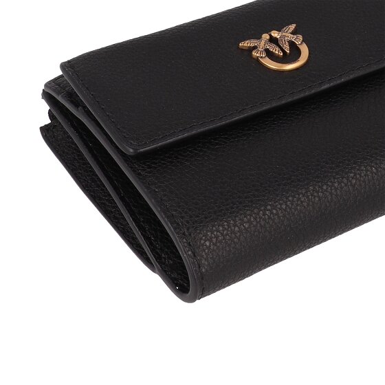 PINKO Compact Portemonnee Leer 12.5 cm