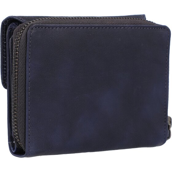 Mika Leren portemonnee 12,5 cm