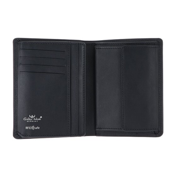 Golden Head Polo Portemonnee RFID-bescherming Leder 12 cm