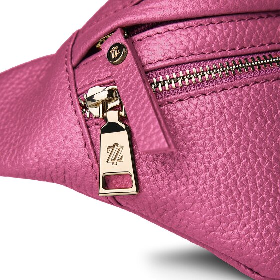 Lazarotti Bologna leer Fanny pack met dubbele rits, crossbody, leer, 25 cm