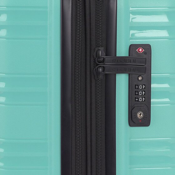 Gabol Uyiko 4 wielen Cabinewagen 54 cm met uitbreidingsplooi