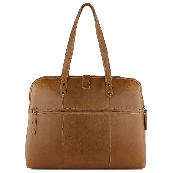 Klondike 1896 Gold Charles Koffer Leer 37 cm Laptop compartiment