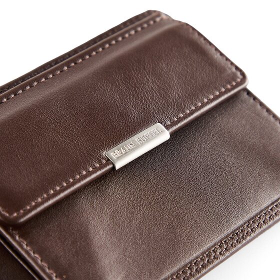 Braun Büffel Golf 3.0 Portemonnee RFID-bescherming Leer 10.5 cm